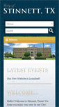 Mobile Screenshot of cityofstinnett.com
